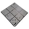Rhino Mats K-Series Drainage Mat, Rubber, Drainage Holes, 3 ft W x 3 ft L, Black K3-3636B - alternate 2